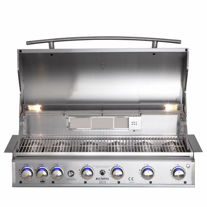 TOP-LINE - ALLGRILL CHEF XL - BUILT-IN mit Air System Black
