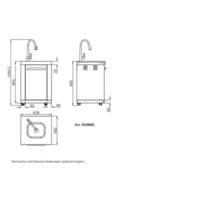 Modul 8 - Einzelwaschbecken