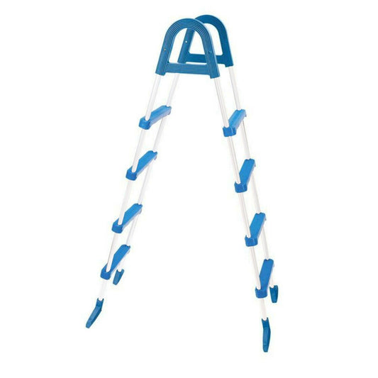 Aufstellbeckenleiter 4-stufig für Becken bis 140 cm Höhe Deluxe