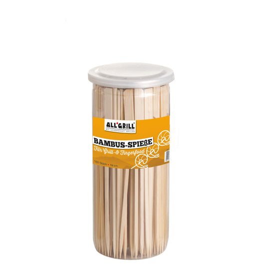 Bambus-Spieße 19 cm lang, Inhalt 150 Stück