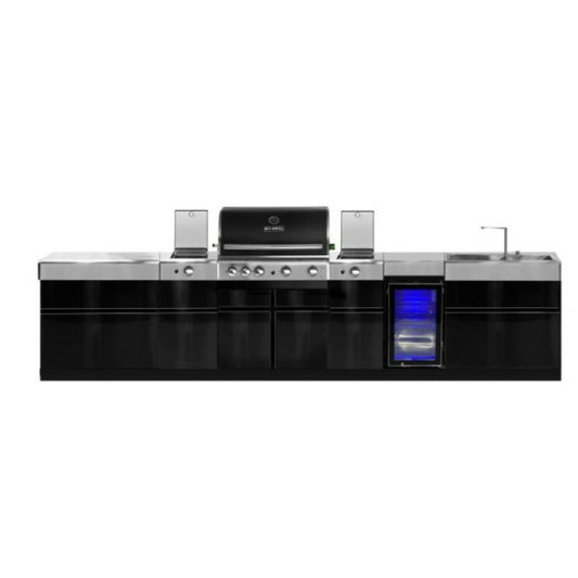 CHEF L Black Outdoor-Set-Kombi S12