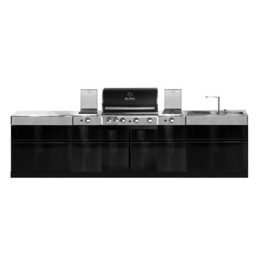CHEF L Black Outdoor-Set-Kombi S8