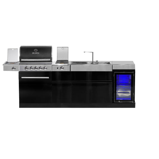 CHEF M Black Outdoor-Set-Kombi S2