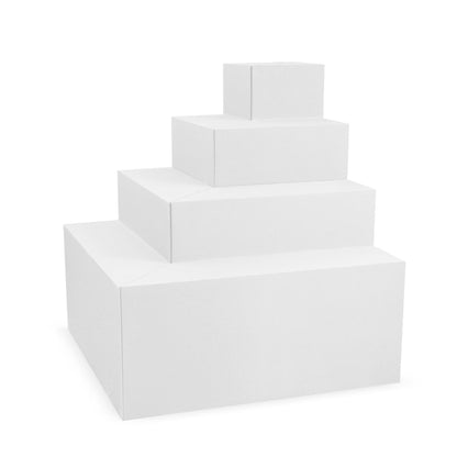 Ecktreppe Smart 118x118x128 cm (lxbxh) | 4-stufig