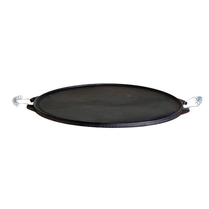 Grillplatte (Plancha) aus Gusseisen Light, Ø 25 cm