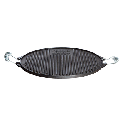 Grillplatte (Plancha) aus Gusseisen Light, Ø 25 cm