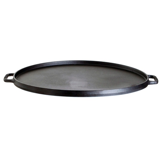 Grillplatte (Plancha) aus Gusseisen, Ø 55 cm