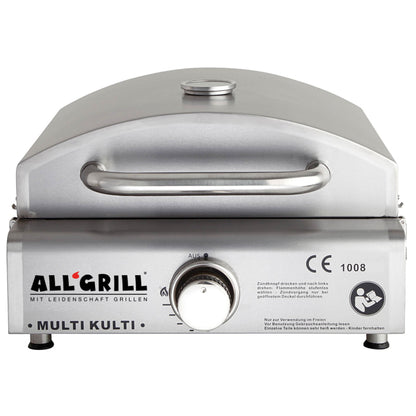 MULTI-KULTI ®, der multifunktionale Gasgrill -MIT ZÜNDSICHERUNG-