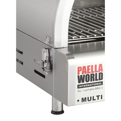 MULTI-KULTI ®, der multifunktionale Gasgrill -MIT ZÜNDSICHERUNG-