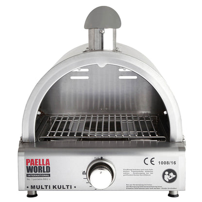 MULTI-KULTI ®, der multifunktionale Gasgrill -MIT ZÜNDSICHERUNG-