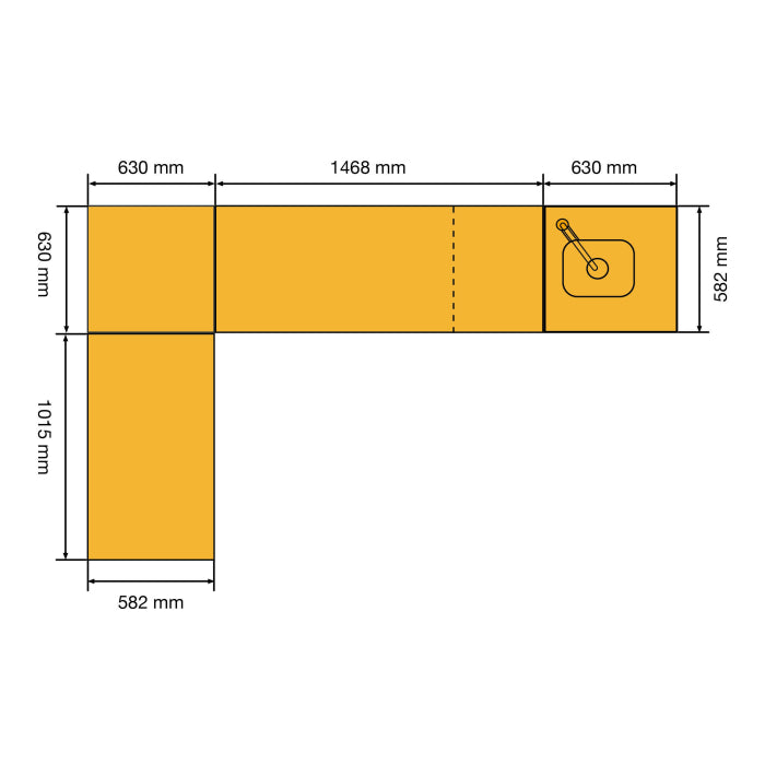 Outdoorküche-Küchensystem Ultra S3