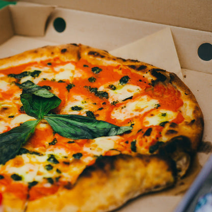 Pizzaschaufel Edelstahl mit Holzgriff