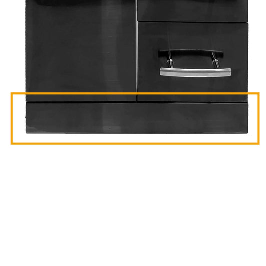 Sockelleisten für CHEF XL Black